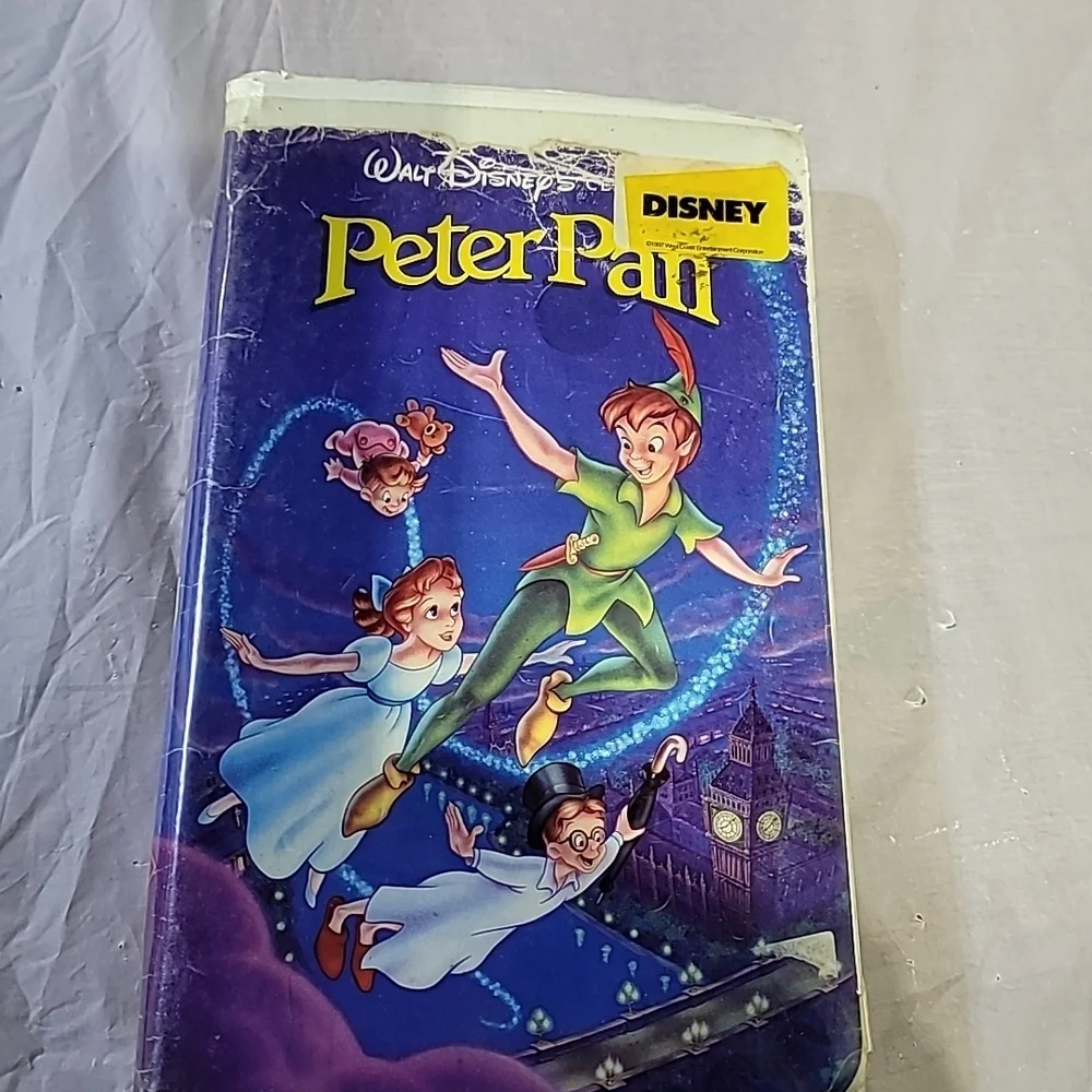 Disney Peter Pan VHS Tape